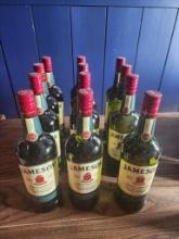 12 Bottles of Jameson Irish Whiskey 1L