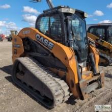 SKIDSTEER, 2012 CASE TV380, EROPS, TRACKED, EXT HYD, RIDE CONTROL
