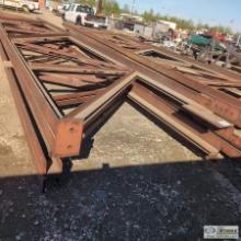 4 EACH. STEEL TRUSSES, APPROX 4FT X 41FT5IN X 1FT1IN