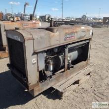 WELDER, LINCOLN ELECTRIC SHIELD ARC SA-250, 3 CYLINDER PERKINS DIESEL