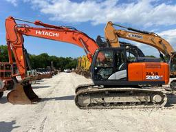 2019 HITACHI ZX210LC-6 HYDRAULIC EXCAVATOR SN-502370 powered by Isuzu diesel engine, equipped with