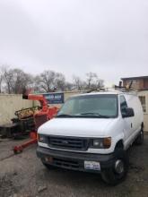 2004 FORD E250 VAN TRUCK VN:1FTNE24W04HA55704 powered by 4.6 liter gas engine, equipped with