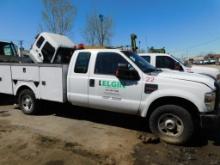 2008 FORD F350XL SERVICE TRUCK VN:D85883 V8 Power Stroke, Automatic Transmission, GVWR 11,400lbs.,