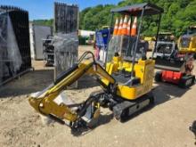 NEW AGT H15 HYDRAULIC EXCAVATOR SN-012139, powered by Briggs & Stratton gas engine, equipped with