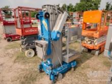 2018 GENIE AWP-30SDC SCISSOR LIFT SN:AWPG-93309 electric powered, equipped with 30ft. Platform