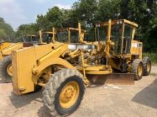 CAT 120H MOTOR GRADER SN:4MK00710 powered by Cat diesel engine, equipped with EROPS, air, 12ft.