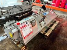 SWENSON RTELS-84L-S2 STAINLESS STEEL TAIL GATE SPREADER SNOW EQUIPMENT SN:0917-5528. Located: 4810