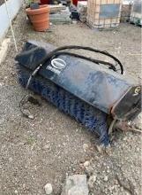 60IN. SWEEPER SKID STEER ATTACHMENT Located: 125 East Columbus Ave, Pontiac MI 48340. Contact Mark