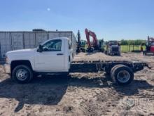 2018 CHEVY 3500 CAB & CHASSIS VN:101661 powered by gas engine, equipped with automatic transmission,