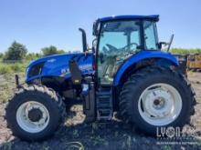 2023 NEW HOLLAND TS6.110 AGRICULTURAL TRACTOR 4x4, powered by diesel engine, equipped with EROPS,