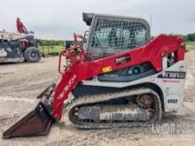 2020 TAKEUCHI TL10V2...RUBBER TRACKED SKID STEER SN:410004196 powered by diesel engine, equipped wit