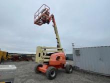 2016 JLG 450AJ BOOM LIFT SN:300222474 4x4, powered by dual fuel engine, equipped with 45ft. Platform