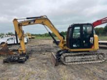 2016 CAT 308ECR HYDRAULIC EXCAVATOR SN:FJX06230 powered by Cat diesel engine, equipped with Cab,