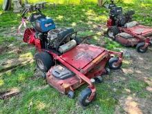 EXMARK TTX650EKC604N0 TURF TRACER COMMERCIAL MOWER SN:402612956 powered by Kohler gas engine,