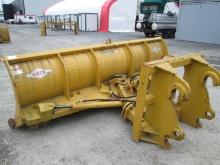 SNOW EQUIPMENT SNOW ATTACHMENT COTE OH4500HD 12' HYDRAULIC REVERSIBLE PLOW equipped with quick