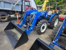 NEW UNUSED NEW HOLLAND WORKMASTER 70 TRACTOR LOADER... SN-51039, 4x4, powered by diesel engine,