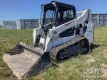2018 BOBCAT T590 RUBBER TRACKED SKID STEER SN:ALJU24959 powered by diesel engine, equipped with