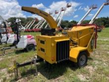2019 VERMEER BC1000XL WOOD CHIPPER VN:1VRY11190K1028333 powered by diesel engine, equipped with
