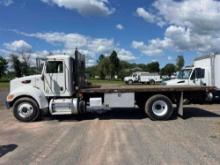 2014 PETERBILT 337 ROLLBACK TRUCK powered by Paccar PX-9 diesel engine, 300hp, equipped with 8LL