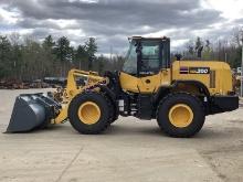 2023 KOMATSU WA200-8 RUBBER TIRED LOADER powered by diesel engine, equipped with EROPS, air, heat,