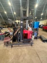 2014 RAYMOND 102 ELECTRIC PALLET JACK SUPPORT EQUIPMENT 24v, 4,000lb capacity, 48in. Forks.