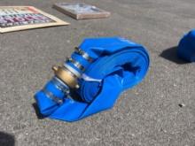 NEW 2IN. X 50FT. DISCHARGE WATER HOSE NEW SUPPORT EQUIPMENT