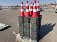 NEW (50) TRAFFIC CONES NEW SUPPORT EQUIPMENT