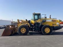 2015 KOMATSU WA500-7 RUBBER TIRED LOADER SN:D070108 powered by Komatsu diesel engine, equipped with