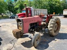 MASEY FERGUSON AGRICULTURAL TRACTOR SN:9A24839-I powered by diesel engine, equipped with OROPS, 3pt