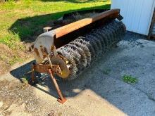 SWEEPSTER BROOM TRACTOR ATTACHMENT 3pt hitch, PTO powered.