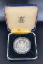 1988 Cayman Islands $5 Silver Coin