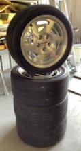 (4) C4 Corvette Wheels & Tires OFFSITE