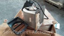 Lot on Pallet of Broan P2 Blower Air King Power Supply, Webster Blower (Used), Creda Down Draft
