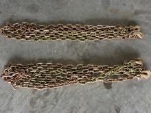 2- Grade 70 5/16" Chains