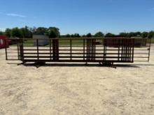 "24' L by 6' H // 8 - 2 7/8"" Pipe Panels w/