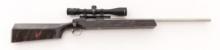 Custom Remington Model 700 Single Shot Bolt Action Benchrest Rifle, with Bushnell Elite Scope
