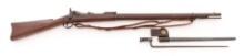 U.S. Springfield Transitional Model 1873-77 Trapdoor Infantry Rifle, with Bayonet, Scabbard & Sling