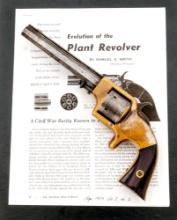Civil War Plant's Mfg. Co. Front-Loading Single Action Army Revolver, Third Model-Type I