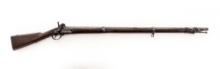 Antique European Percussion 3-Band Military Musket, Altered from Flintlock