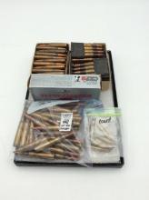 Group of Rifle Cartridges Including Full Box