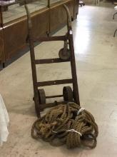Vintage Brl Mover Dolly Cart w/ Rope