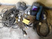 LOT: Welding Lead, Extension Cord, Electrode, Misc. Welding Supplies (LOCATED IN MAINTENANCE AREA)