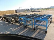 LOT: (8) Rolling Pipe Racks