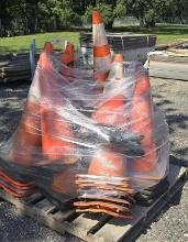 Safety Cones on Pallet