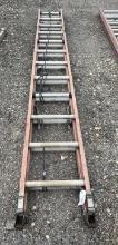 Westward 24' Fiberglass Extension Ladder
