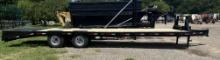2012 Big Tex 25' Deck + 5' Ramps Bumper Pull
