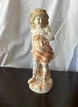 German Bisque Porcelain Girl Figurine