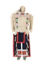 A 19th Century Southern Plains Beaded Male Doll
