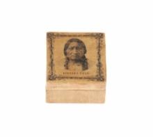 Rare Sitting Bull Stamp Box Late-19th Century