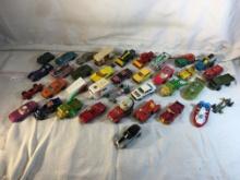 Lot of 37 Pcs Of Loose Assorted Vintage/Modern 1/64 Scale DieCast Cars - See Pictures